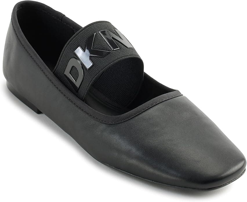 DKNY נעלי בלט שטוחות לנשים עם בוהן מרובעת Dace 2