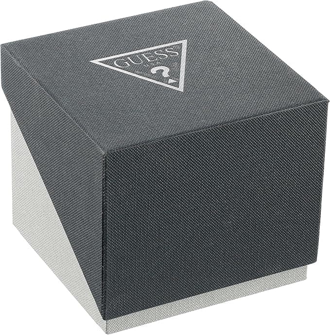 שעון תכשיט בגוון כסף ולבן GUESS 4