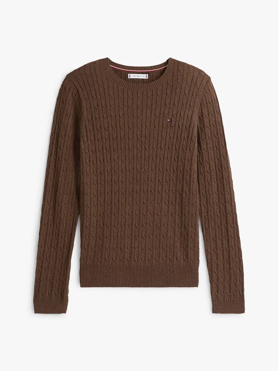 סריג צמות Tommy Hilfiger